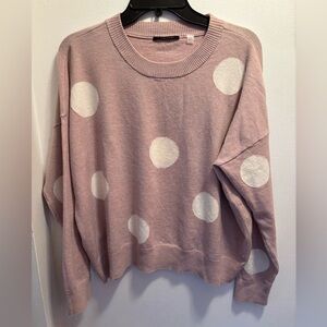TTahari soft sweater, adorable dotted pattern